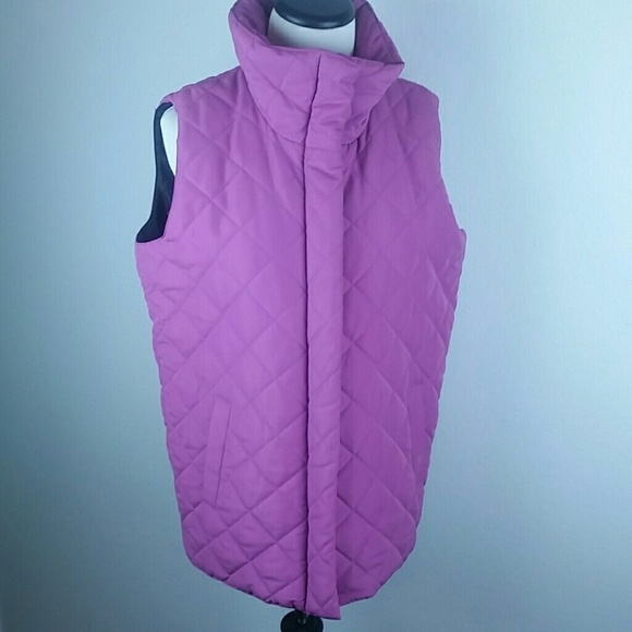 TELLURIDE l Puff Vest Purple Black D2 - Picture 6 of 7